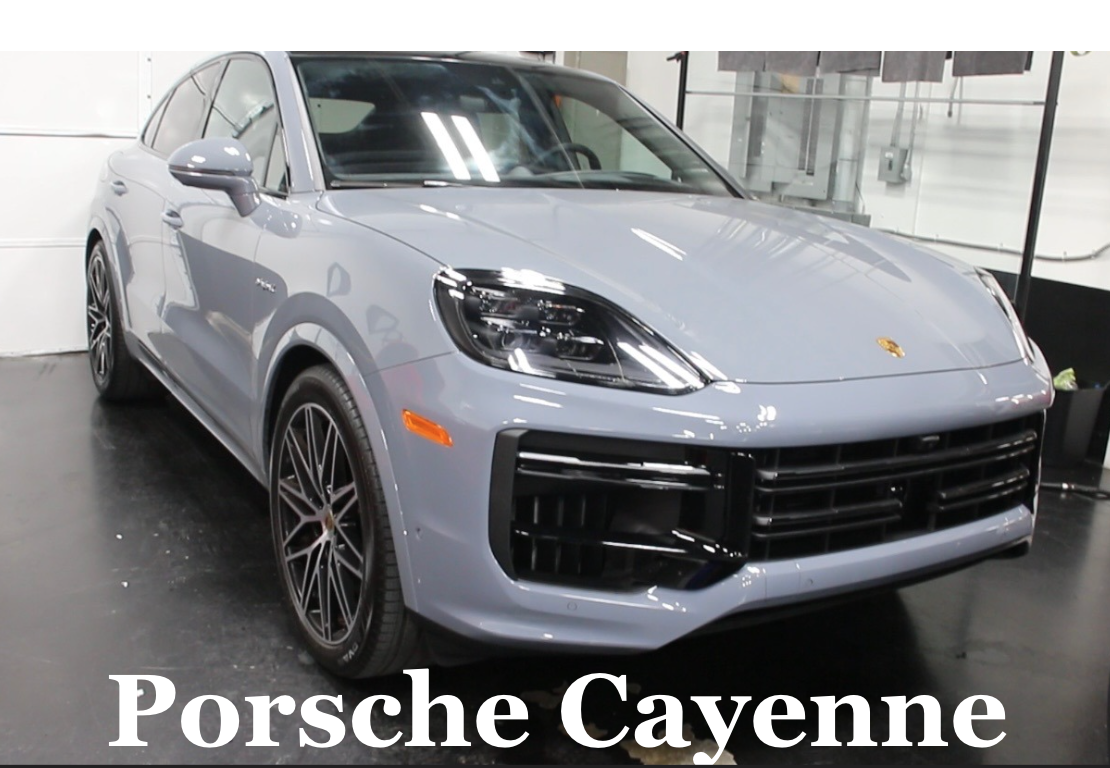 Porsche Cayenne with Tint